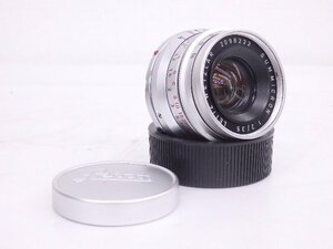 人気 LEICA/ライカ E.Litez レンズ SUMMICRON 35mm F2 Mマウント 8枚玉 第1世代 ズミクロン ドイツ製 ◆ 6CE8F-4