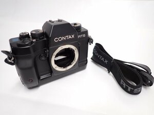 CONTAX RTSIII コンタックス C/Yマウント フィルム一眼レフカメラ ボディ データバック付 ∬ 6CE73-2