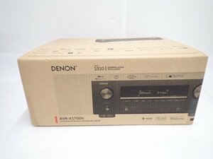 【未開封品】 DENON AVR-X1700H デノン デンオン 7.2ch AVサラウンドレシーバー AVアンプ ∬ 6D022-1