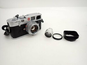 Leica ライカ レンジファインダーカメラ M6 1995年製 シルバークローム ボディ + SUMMICRON-M 35mm F2 ASPH. シルバー ∽ 6CFA0-15