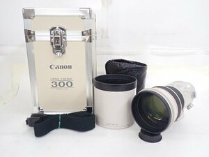 Canon キャノン LENS EF 300mm F2.8 L ULTRASONIC 望遠レンズ ケース付き ∴ 6CAFF-11