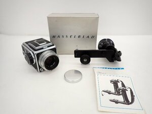 Hasselblad 中判カメラ 1000F ハッセルブラッド ボディ+ レンズ Carl Zeiss Tessar 80mm F2.8 ブラケット付 ∽ 6CFA0-14