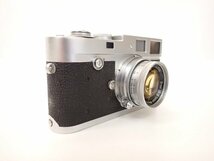 Leica ライカ レンジファインダーカメラ M2 前期型 1958年製 シルバークローム +単焦点レンズ Summicron 5cm F2 初代 沈胴 □ 6D042-29_画像1