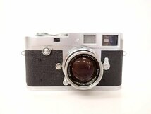 Leica ライカ レンジファインダーカメラ M2 前期型 1958年製 シルバークローム +単焦点レンズ Summicron 5cm F2 初代 沈胴 □ 6D042-29_画像2
