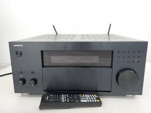 ONKYO 7.2ch対応AVレシーバー TX-RZ800 リモコン付き オンキョー ▽ 6CDE2-1