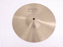 PAISTE/パイステ シンバル/スプラッシュ FORMULA 602 27cm ヴィンテージ サイズカット品 ◆ 6C573-10_画像1