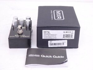 MXR コンパクトエフェクター/コンプレッサー M76 Studio Compressor 説明書・元箱付 ◆ 6D0F7-8