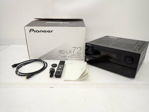 Pioneer パイオニア AVアンプ SC-LX72 2009年製 リモコン・説明書・元箱付 ∽ 6CDC2-2