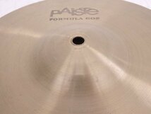 PAISTE/パイステ シンバル/スプラッシュ FORMULA 602 27cm ヴィンテージ サイズカット品 ◆ 6C573-10_画像4