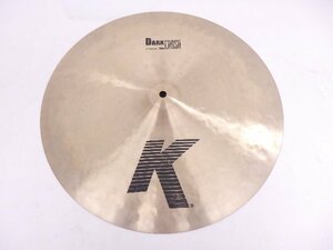 K.Zildjian/Kジルジャン シンバル/クラッシュ K DARK CRASH Thin 17/43cm ◆ 6D1A0-8