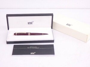 MONTBLANC/モンブラン 万年筆 MEISTERSTUCK マイスターシュテュック No.146 ボルドー ペン先14K F(細字) 冊子・ケース付 ◆ 6D0C0-22