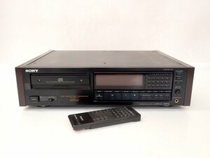 SONY ソニー CDP-557ESD CDプレーヤー リモコン付き □ 6D096-3