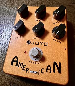 美品！JOYO ジョーヨー アメリカンサウンド AMERICAN SOUND JF-14 アンプシミュレーター　実勢価格6,000円前後　クリーンブースター　