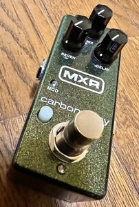 新品同様！MXR M299M Carbon Copy Mini Analog Delay アナログディレイ　ミニペダル