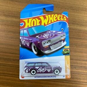 ホットウィール Hot Wheels ダットサンブルーバードワゴン510 DATSUN BLUEBIRD WAGON 510ミニカー