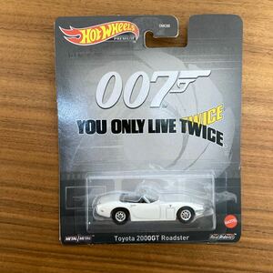 ホットウィール HotWheels プレミアムToyota トヨタ 2000GT 007 ミニカー