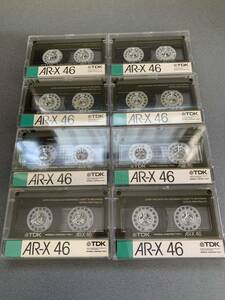 中古 カセットテープ TDK AR-X 8本セット