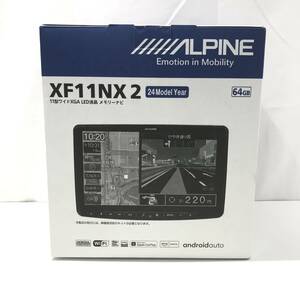 未使用 11型ワイドALPINE アルパイン XGALED液晶メモリーナビ XF11NX2 2024年モデル 64GB カーナビ