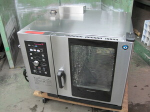 2021 year made with guarantee [ Hoshizaki ][ business use ][ used ] steam navy blue be comb .n oven MIC-6SC-G propane gas | single phase 100V W900xD770xH750mm