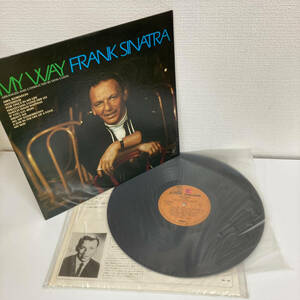 #6313　LP レコード FRANK SINATRA フランク シナトラ MY WAY マイウェイ 中古レコード