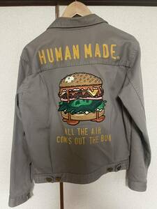human made ハンバーガー　ピケジャケット