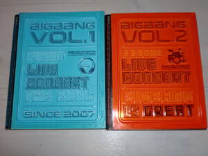 【BIGBANG】DVD　SECOND LIVE CONCERT　BIGBANG IS GREAT　VOL1.2　DVD　写真集　等　ビッグバン