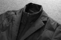 ダウンジャケット テーラード メンズ ダウンスーツ ジャンパーダウン ブルゾン ビジネスカジュアル秋冬防風防寒 軽量（在庫処理）高品質L_画像6