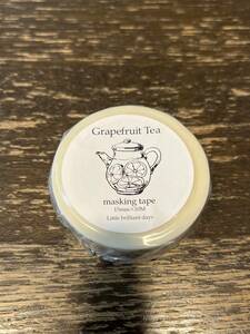 ☆新品☆Little brilliant days オリジナルマスキングテープ Grapefruit Tea