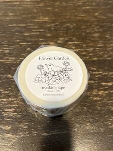 ☆新品☆Little brilliant days オリジナルマスキングテープ Flower Garden