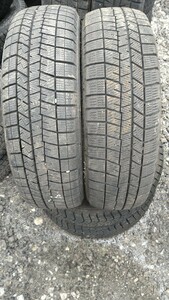 No4 中古タイヤ 165/65R14　 DL ウィンターマックス03　送料込み 4本　ダンロップ 