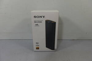 ◆未使用 SONY(ソニー) ハイレゾ ウォークマン ZXシリーズ 64GB NW-ZX300 ブラック ハイエンドデジタルオーディオ MP3プレーヤー