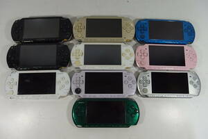 ◆SONY PSP プレイステーション・ポータブル PSP-1000×5 PSP-2000×1 PSP-3000×4 本体 まとめて10台セット ジャンク