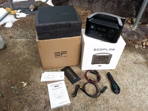 Ecoflow Riverエコフローリバーポータブル電源288Wh S/N14