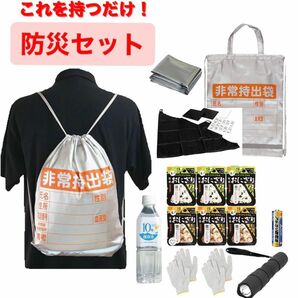 これを持つだけ！【防災セット・2日分】地震対策　非常食　防災　自然災害対策　新品