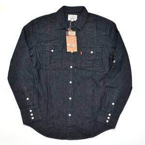 未使用 Levi's リーバイス ダンガリーデニムウエスタンシャツ 長袖 61609-0006 RED TAB メンズ Lサイズ M763216