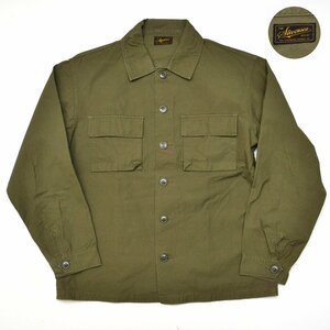 定価21780円 Stevenson Overall Co. スティーブンソンオーバーオール SEALs-SS1 SHIRT コットン シャツジャケット Mサイズ メンズ　M779035