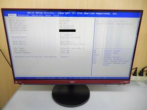 NEC LAVIE DA770/G (PC-DA770GAR) 本体 画面乱れる・HDD無し (i7-7500U / 8GB)