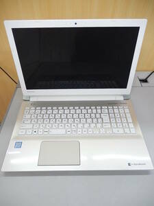 dynabook P1-T6KP-EG (P1T6KPEG) 本体 ヒンジ固定部分破損・ファン異音・HDD無し (i7-8550U / 4GB)