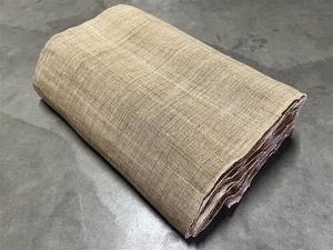 005【初荷】 古布 麻 反物 5m20cm 484g 幅35cm 中厚 襤褸 ボロ インディゴ アンティーク リメイク素材 レターパックプラス