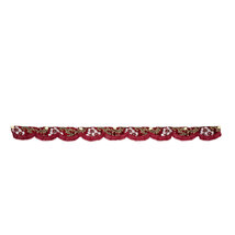 金華山波型フロントカーテン　桜　レッド（赤）　Lサイズ　2200×150　【納期約3週間】_画像3