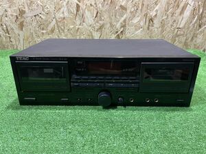 1B92 TEAC ティアック W-800R ステレオカセットデッキ 音響機器 オーディオ 通電確認のみ 現状品