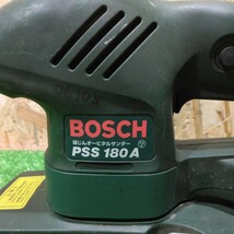 1A2 BOSCH ボッシュ 研磨機 PSS 180 A 吸じんオービタルサンダー　動作中古品　本体のみ　電動工具 大工道具 サンダー DIY 100V_画像2