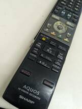 【FNB-21-88】SHARP AQUOS GA617PA TV テレビリモコン シャープ アクオス 　動確済_画像1