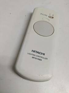 【FNB-27-118】日立　HITACHI 照明リモコン　IRT01KB2　シーリング　動確済