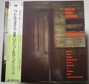 希少 美盤 帯付LP ロイドコール & ザ・コモーションズ LLOYD COLE AND THE COMMOTIONS RATTLESNAKES 28MM 0414