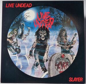 希少 美盤LP スレイヤー SLAYER LIVE UNDEAD スラッシュTHRASH METAL SP18-5249
