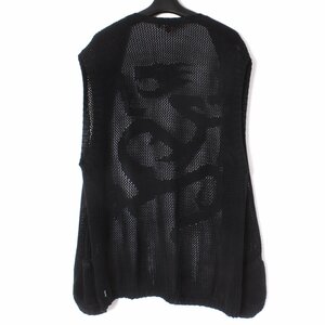 23SS Supreme Dragon Zip Up Sweater Vest 定価22,000円 sizeM BLACK シュプリーム ドラゴン ジップアップ セーター ベスト