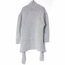 BALENCIAGA SPARKLE TURTLENECK SWEATER タートルネックニット size34 シルバー バレンシアガ_画像3