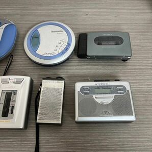 B1281 SONY Panasonic Audio Comm SOUNO LOOK CDプレーヤー カセットプレーヤー 7点セットの画像3