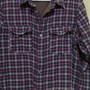 チェック 長袖シャツ Mサイズ